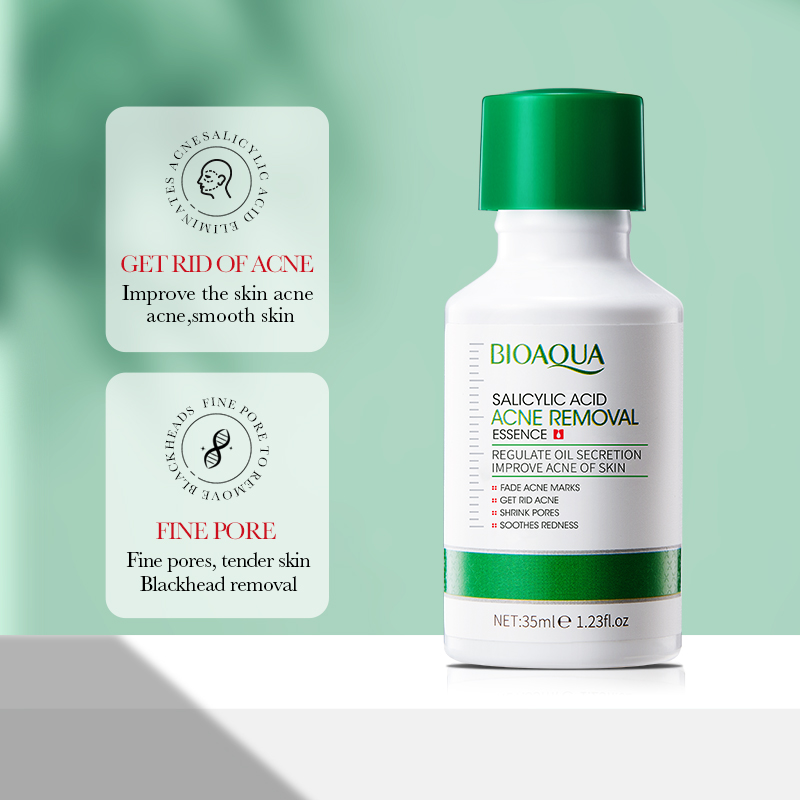 Tranexamic Acid Serum - 35ml BIOAOUA Acido Salicilico Anti-Acne Rimozione