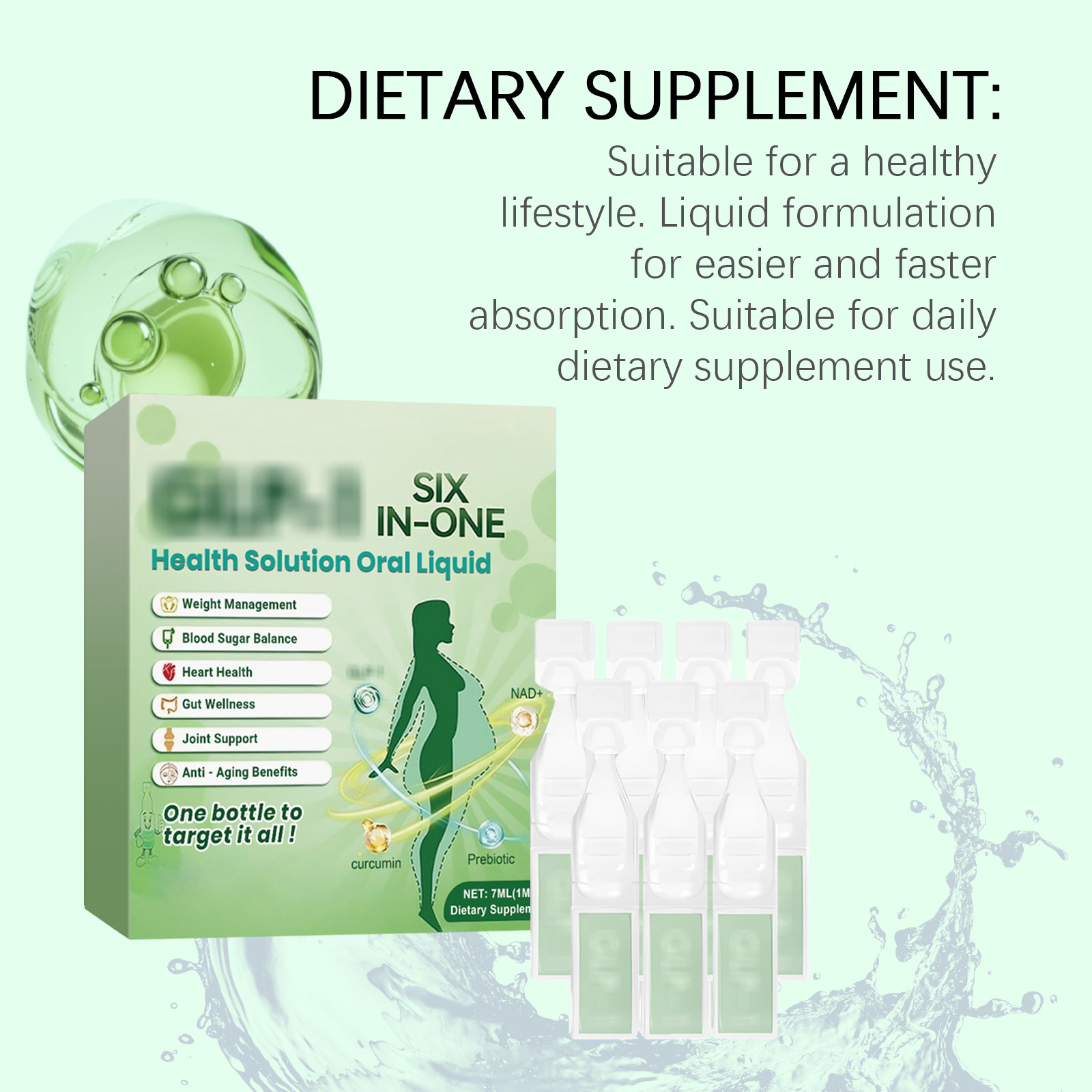 GLP-1 Gocce dimagranti sei in  - Skincare X7 recensione e prezzo